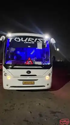 Delhi tour and travels Bus-Front Image