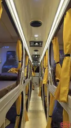 QUEEN TRAVELS Bus-Seats layout Image