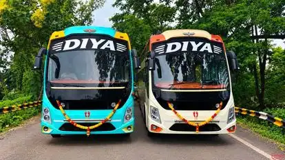 DIYA TRAVELS AND CARGO Bus-Front Image