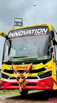 Innovation Travels Bus-Front Image