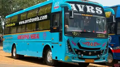 AVRS TRAVELS Bus-Front Image