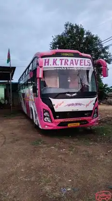 HK Travels Bus-Front Image
