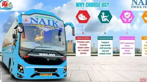 Naik Tours And Travels Bus-Front Image
