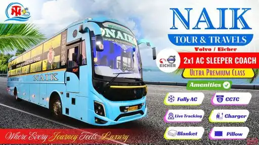 Naik Tours And Travels Bus-Front Image