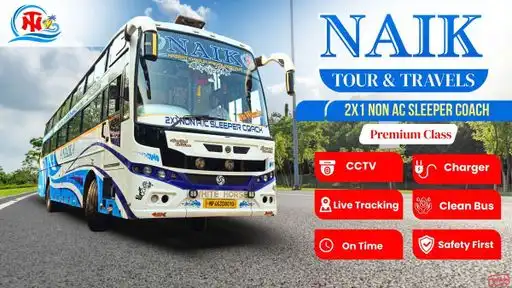 Naik Tours And Travels Bus-Front Image