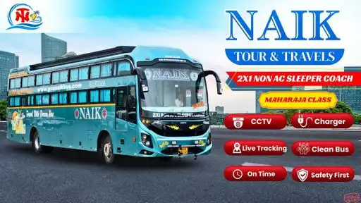 Naik Tours And Travels Bus-Front Image