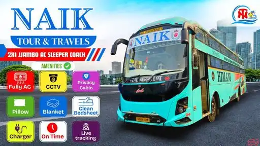 Naik Tours And Travels Bus-Front Image