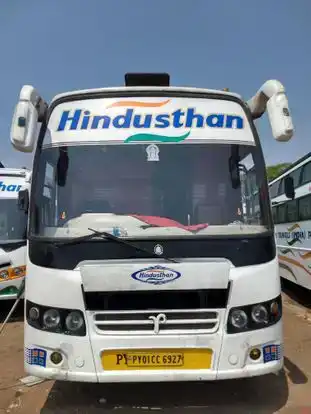 Hindusthan  travels Bus-Front Image