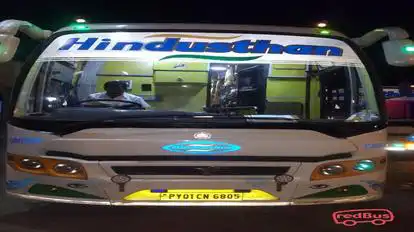 Hindusthan  travels Bus-Front Image