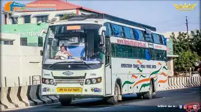 Hindusthan  travels Bus-Front Image