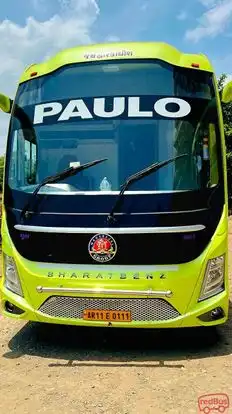 Maharaja Paulo Travels Bus-Front Image