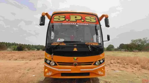 SPS Travels India Bus-Front Image
