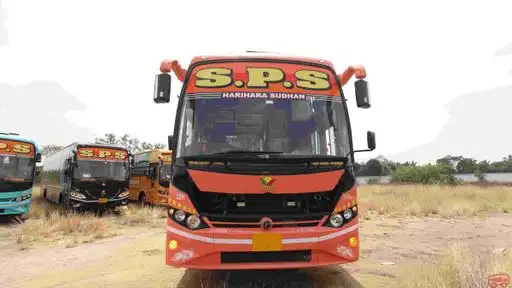 SPS Travels India Bus-Front Image