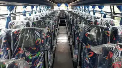 Fernandes toursandtravels Bus-Seats layout Image