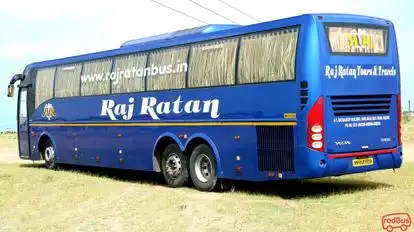 Raj Ratan Tours And Travels Bus-Side Image