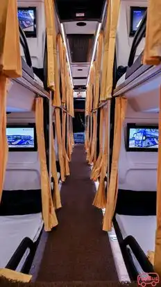 Raj Ratan Tours And Travels Bus-Seats layout Image
