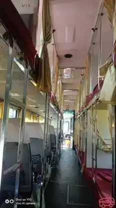 Universal  Travels Bus-Seats layout Image