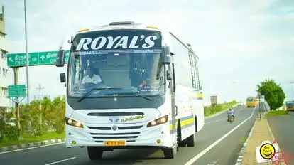 Royal  Travels Bus-Front Image