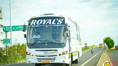 Royal  Travels Bus-Front Image
