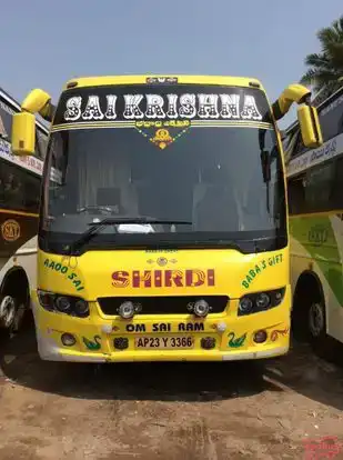 Nani's sai krishna  travels  Bus-Front Image