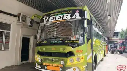 Veera and Sri Kaleswari Travel Bus-Front Image