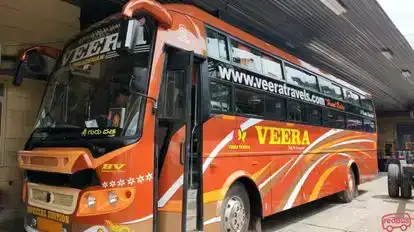 VEERA & SRI KALESWARI TRAVELS Bus-Side Image