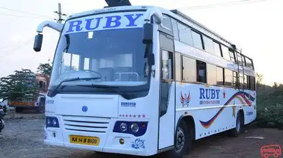 Ruby Tours and Travels Bus-Front Image