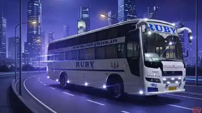 Ruby Tours and Travels Bus-Front Image