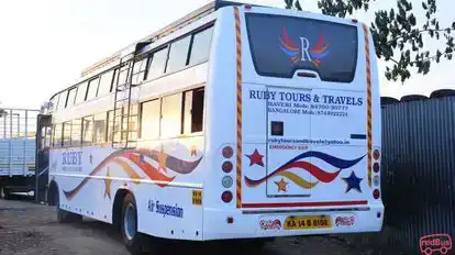Ruby Tours and Travels Bus-Side Image