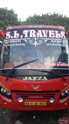 S.L  Travels Bus-Front Image