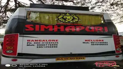 Simhapuri Travels Bus-Front Image
