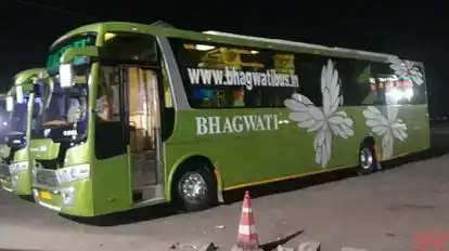 Bhagwati travels Bus-Side Image