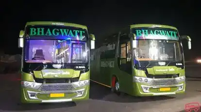 Bhagwati travels Bus-Front Image