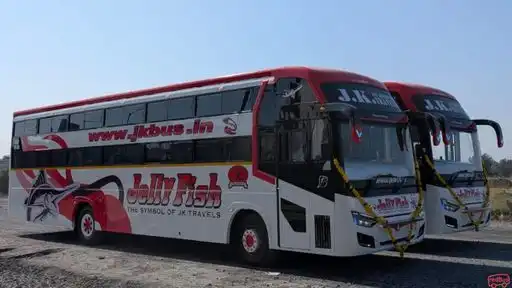 J k travels Bus-Front Image