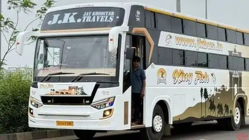 J k travels Bus-Front Image