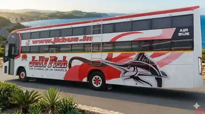 J k travels Bus-Side Image