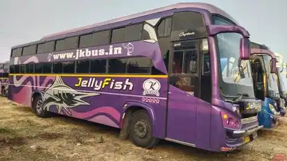 J k travels Bus-Side Image