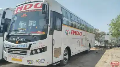 Indu Travels Bus-Side Image