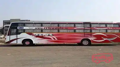 Deccan tours and travels Bus-Front Image