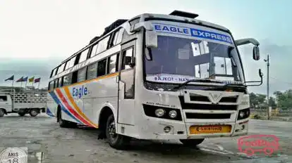 Deccan tours and travels Bus-Front Image