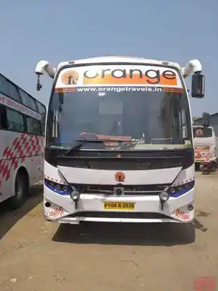 Orange Tours And Travels (Nizamabad) Bus-Front Image