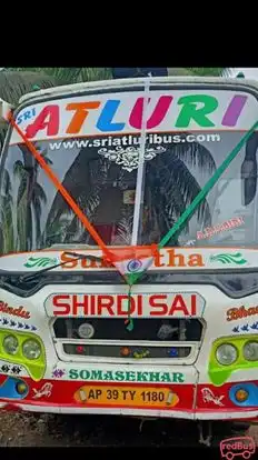 Sri  Atluri Travels Bus-Front Image
