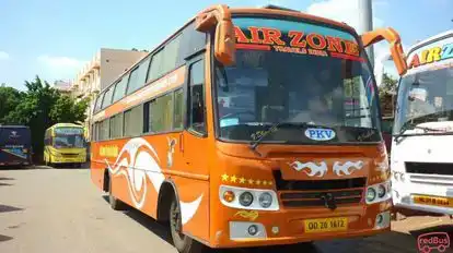 Airzone Travels India Bus-Front Image