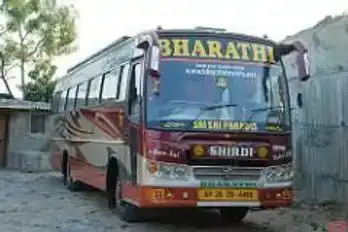 Bharathi  Tours And Travels Bus-Front Image