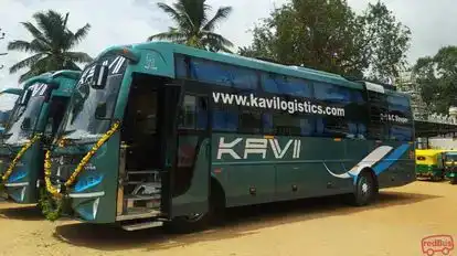Kavi travels Bus-Side Image