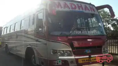 Madhan Travels Bus-Front Image
