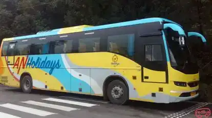 A.N. Holidays Bus-Front Image