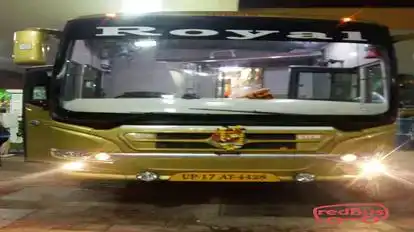 Royal Travels Delhi Bus-Front Image