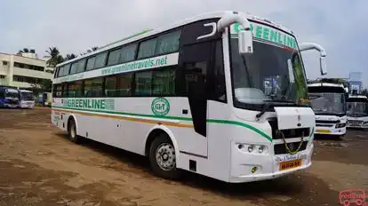 Green  Line  Travels Bus-Side Image