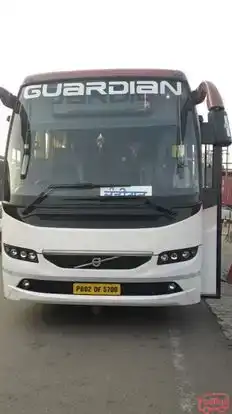Guardian  Travels Bus-Front Image